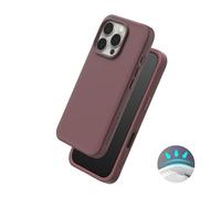 RhinoShield Case Compatible with [iPhone 16 Pro Max] | SolidX - Reinforced Shock-Absorbing Slim Design Protective Cover with 3.5M / 11ft Drop Protection - Deep Mauve