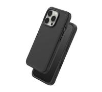 RhinoShield Case Compatible with [iPhone 16 Pro] | SolidX - Reinforced Shock-Absorbing Slim Design Protective Cover with 3.5M / 11ft Drop Protection - Classic Black