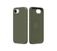 RhinoShield Case Compatible with [iPhone 17e / 16e] | SolidSuit - Shock Absorbent Slim Design Protective Cover with Premium Matte Finish 3.5M / 11ft Drop Protection - Seaweed Green