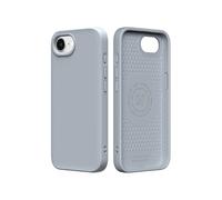 RhinoShield Case Compatible with [iPhone 17e / 16e] | SolidSuit - Shock Absorbent Slim Design Protective Cover with Premium Matte Finish 3.5M / 11ft Drop Protection - Ash Grey