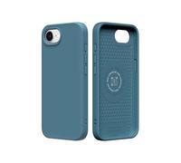 RhinoShield Case Compatible with [iPhone 16e] | SolidSuit - Shock Absorbent Slim Design Protective Cover with Premium Matte Finish 3.5M / 11ft Drop Protection - Ocean Blue