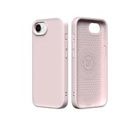 RhinoShield Case Compatible with [iPhone 17e / 16e] | SolidSuit - Shock Absorbent Slim Design Protective Cover with Premium Matte Finish 3.5M / 11ft Drop Protection - Raspberry Sorbet