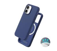 RhinoShield Case Compatible with Magsafe for [iPhone 16 Plus] | SolidX - Reinforced Shock-Absorbing Slim Design Protective Cover with 3.5M / 11ft Drop Protection - Ultra Marine