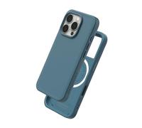 RhinoShield Case Compatible with Magsafe for [iPhone 16 Pro Max] | SolidX - Reinforced Shock-Absorbing Slim Design Protective Cover with 3.5M / 11ft Drop Protection - Ocean Blue
