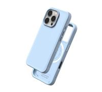 RhinoShield Case Compatible with Magsafe for [iPhone 16 Pro] | SolidX - Reinforced Shock-Absorbing Slim Design Protective Cover with 3.5M / 11ft Drop Protection - Glacier Blue