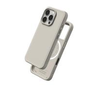 RhinoShield Case Compatible with Magsafe for [iPhone 16 Pro] | SolidX - Reinforced Shock-Absorbing Slim Design Protective Cover with 3.5M / 11ft Drop Protection - Shell Beige