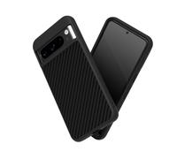 RhinoShield Case Compatible with [Pixel 8 Pro] | SolidSuit - Shock Absorbent Slim Design Protective Cover with Premium Matte Finish 3.5M / 11ft Drop Protection - Carbon Fiber