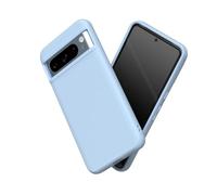 RhinoShield Case Compatible with [Pixel 8 Pro] | SolidSuit - Shock Absorbent Slim Design Protective Cover with Premium Matte Finish 3.5M / 11ft Drop Protection - Glacier Blue