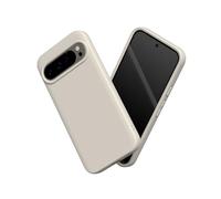 RhinoShield Case Compatible with [Pixel 9 Pro XL] | SolidSuit - Shock Absorbent Slim Design Protective Cover with Premium Matte Finish 3.5M / 11ft Drop Protection - Shell Beige