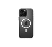 RhinoShield Magsafe Compatible Clear Case per [iPhone 16 Pro Max] Resistenza magnetica superiore, elevata trasparenza e resistenza all'ingiallimento. Personalizzabile - Contorno nero della lente fotog