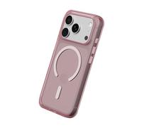 RhinoShield Phone Case Compatible with MagSafe for [iPhone 17 Pro]| Clear - Anti-yellowing, High Transparency, Superior Magnetic, Shockproof with Military Grade Drop Protection - Gleam Rosé