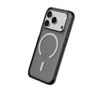 RhinoShield Phone Case Compatible with MagSafe for [iPhone 17 Pro]| Clear - Anti-yellowing, High Transparency, Superior Magnetic, Shockproof with Military Grade Drop Protection - Ash Black