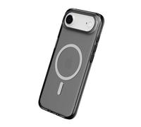 RhinoShield Phone Case Compatible with MagSafe for [iPhone Air]| Clear - Anti-yellowing, High Transparency, Superior Magnetic, Shockproof with Military Grade Drop Protection - Ash Black