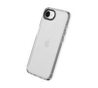 RhinoShield Crystal Clear Case Compatible with [iPhone 16e] | Advanced Yellowing Resistance, High Transparency, Protective and Customizable Clear Phone Case - Black Camera Ring