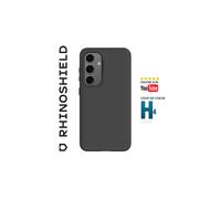 RhinoShield Cover Compatibile con [Galaxy S25] SolidSuit - Cover Sottile con Tecnologia di Assorbimento degli Urti e Finitura Premium Opaca - Nero - Nouvo