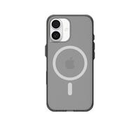 RhinoShield Cover Compatibile MagSafe[iPhone 17] Trasparente, Anti-ingiallimento, Alta Trasparenza, Forza magnetica superiore, supera gli Standard Militari di Protezione - Nero Quarzo - Nouvo