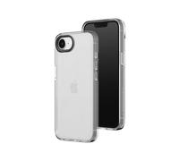 RhinoShield Crystal Clear Case Compatible with [iPhone 16e] | Advanced Yellowing Resistance, High Transparency, Protective and Customizable Clear Phone Case - Black Camera Ring