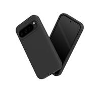 RhinoShield Custodia compatibile con [Pixel 9/9 Pro] | SolidSuit - Custodia antiurto e sottile con finitura premium - Protezione anticaduta da 3,5 metri - Nero