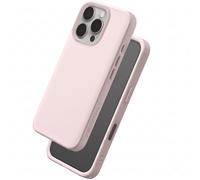 Rhinoshield, Custodia per iPhone 16 Pro Modello SolidX Soft Touch Antiurto, Rosa