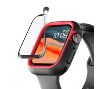 RhinoShield Impact Screen Protector Compatible with Apple Watch SE 3 / SE 2 / SE/Series 6/5 / 4 [40mm] 3X Better Impact Protection - Curved Edges for Full Coverage - Durable and Scratch Resistant