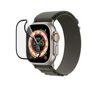 RhinoShield Impact Screen Protector Compatible with Apple Watch Ultra 3 / Ultra 2 / Ultra [49 mm] | 3X Better Impact Protection - Curved Edges for Full Coverage - Durable and Scratch Resistant