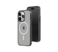 RHINOSHIELD JellyTint - Custodia protettiva trasparente compatibile con MagSafe per iPhone 14 Pro, forza magnetica superiore, supera gli standard militari di caduta, antigraffio, antiurto, nero cenere