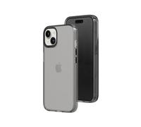 RhinoShield JellyTint Transparent Protective Case Compatible with [iPhone 13/14]| Exceeds Military Drop Standards, Scratch Resistant, Shockproof, Trendy Colors - Ash Black