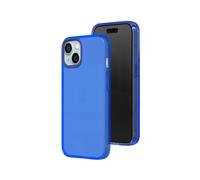 RhinoShield JellyTint Transparent Protective Case Compatible with [iPhone 15]| Exceeds Military Drop Standards, Scratch Resistant, Shockproof, Trendy Colors - Cyber Blue