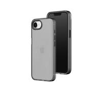RhinoShield JellyTint Transparent Protective Case Compatible with [iPhone 16e] | Exceeds Military Drop Standards, Scratch Resistant, Shockproof, Trendy Colors - Ash Black