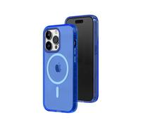RhinoShield JellyTint Transparent Protective Case Compatible with MagSafe for [iPhone 14 Pro Max]| Superior Magnetic Force, Exceeds Military Drop Standards, Scratch Resistant, Shockproof -Cyber Blue