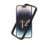 RhinoShield Bumper Case Compatible with [iPhone 14 Pro Max] | CrashGuard NX - Shock Absorbent Slim Design Protective Cover 3.5M / 11ft Drop Protection - Black