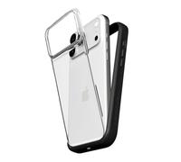 RhinoShield Phone Case Compatible with [iPhone 17 Pro Max]| Mod NX - Modular Protective Bumper Case with Backplate, Shockproof with Military Grade Drop Protection - Black