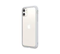 RhinoShield Modular Case compatible with [iPhone 11] | Mod NX - Customizable Shock Absorbent Heavy Duty Protective Cover - Platinum Gray