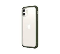 RhinoShield Modular Case compatible with [iPhone 11] | Mod NX - Customizable Shock Absorbent Heavy Duty Protective Cover - Camo Green