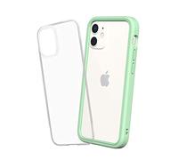 RhinoShield Modular Case compatible with [iPhone 12 mini] | Mod NX - Customizable Shock Absorbent Heavy Duty Protective Cover - Mint Green