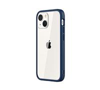 RhinoShield Modular Case compatible with [iPhone 13 mini] | Mod NX - Customizable Shock Absorbent Heavy Duty Protective Cover - Navy Blue