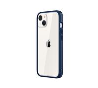 RhinoShield Modular Case compatible with [iPhone 13] | Mod NX - Customizable Shock Absorbent Heavy Duty Protective Cover - Navy Blue