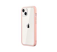 RhinoShield Modular Case compatible with [iPhone 13] | Mod NX - Customizable Shock Absorbent Heavy Duty Protective Cover - Blush Pink