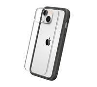 RhinoShield Modular Case Compatible with [iPhone 14] | Mod NX - Customizable Shock Absorbent Heavy Duty Protective Cover 3.5M / 11ft Drop Protection - Graphite