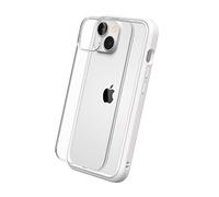 RhinoShield Modular Case Compatible with [iPhone 14] | Mod NX - Customizable Shock Absorbent Heavy Duty Protective Cover 3.5M / 11ft Drop Protection - White