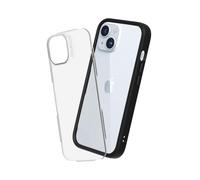 RhinoShield Modular Case Compatible with [iPhone 15] | Mod NX - Customizable Shock Absorbent Heavy Duty Protective Cover 3.5M / 11ft Drop Protection - Black