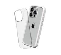 RhinoShield Modular Case Compatible with [iPhone 15 PRO Max] | MOD NX - Customizable Shock Absorbent Heavy Duty Protective Cover 3.5M / 11ft Drop Protection - White