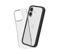 RhinoShield Modular Case Compatible with [iPhone 16] | Mod NX - Customizable Shock Absorbent Heavy Duty Protective Cover 3.5M / 11ft Drop Protection - Black