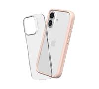 RhinoShield Modular Case Compatible with [iPhone 16 Pro] | Mod NX - Customizable Shock Absorbent Heavy Duty Protective Cover 3.5M / 11ft Drop Protection - Black