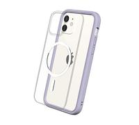 RhinoShield Modular Case Compatible with MagSafe for [iPhone 12/12 Pro] | Mod NX - Superior Magnetic Pull Force, Customizable Heavy Duty Protective Cover 3.5M / 11ft Drop Protection - Lavender
