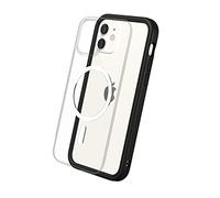 RhinoShield Modular Case Compatible with MagSafe for [iPhone 12 mini] | Mod NX - Superior Magnetic Pull Force, Customizable Heavy Duty Protective Cover 3.5M / 11ft Drop Protection - Black