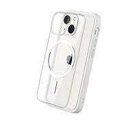 RhinoShield Modular Case Compatible with MagSafe for [iPhone 13 mini] | Mod NX - Superior Magnetic Pull Force, Customizable Heavy Duty Protective Cover 3.5M / 11ft Drop Protection - White