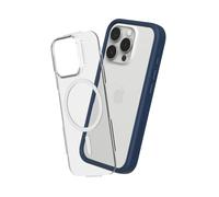 RhinoShield Modular Case Compatible with MagSafe for [iPhone 16 Pro Max] | Mod NX - Superior Magnetic Pull Force, Customizable Heavy Duty Protective Cover 3.5M / 11ft Drop Protection - Navy Blue