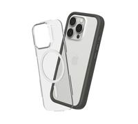 RhinoShield Modular Case Compatible with MagSafe for [iPhone 16 Pro] | Mod NX - Superior Magnetic Pull Force, Customizable Heavy Duty Protective Cover 3.5M / 11ft Drop Protection - Graphite
