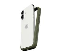 RhinoShield Phone Case Compatible with [iPhone 17] | Mod NX - Modular Protective Bumper Case without Backplate, Slim Design, Shockproof with Military Grade Drop Protection - Camo Green